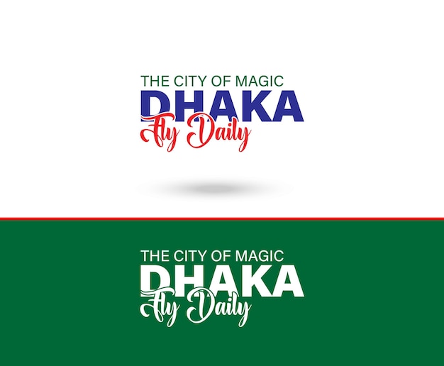 Dhaka Fly Concept De Design Mnémonique Quotidien