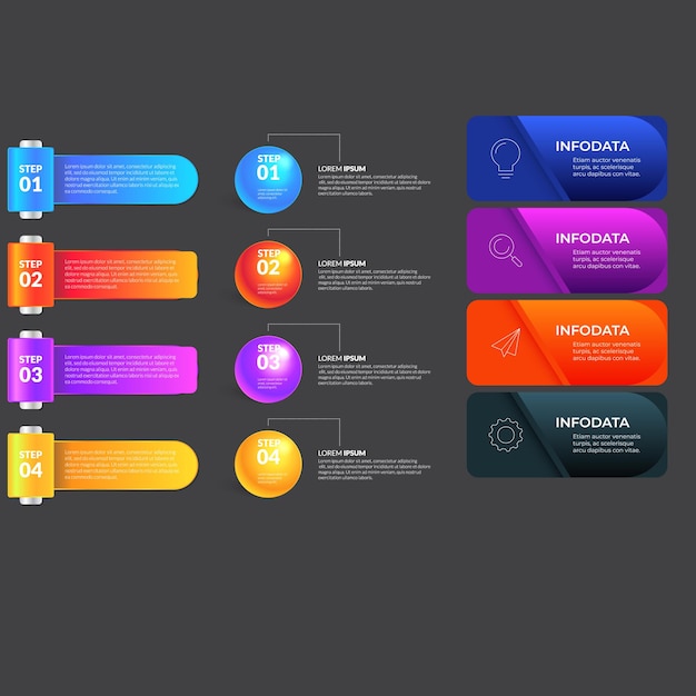 un diagramme coloré avec les mots " le nom de la société " sur celui-ci