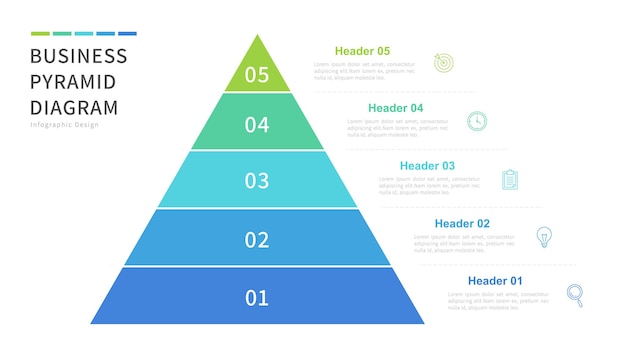 Diagramme De La Pyramide Des Affaires