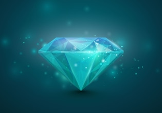 vecteur de diamant