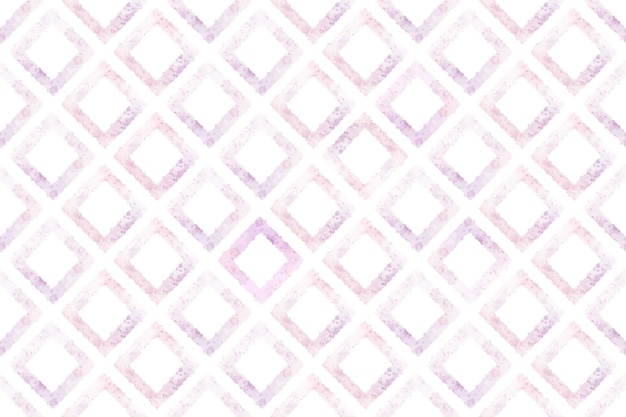 Diamant Carré Aquarelle Rose Et Violet Répéter Sans Soudure De Fond