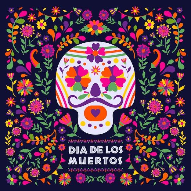 Dias De Los Muerto, Célébration De La Fiesta Mexicaine.