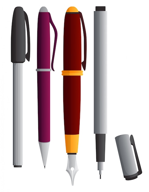 Différents Types De Stylos