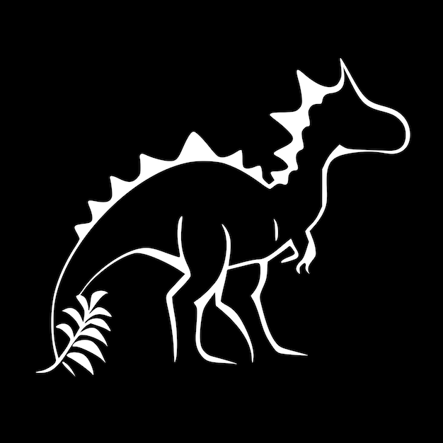 Vecteur dinosaur high quality vector logo vector illustration ideal for tshirt graphic