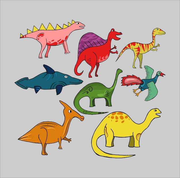 Vecteur dinosaurs