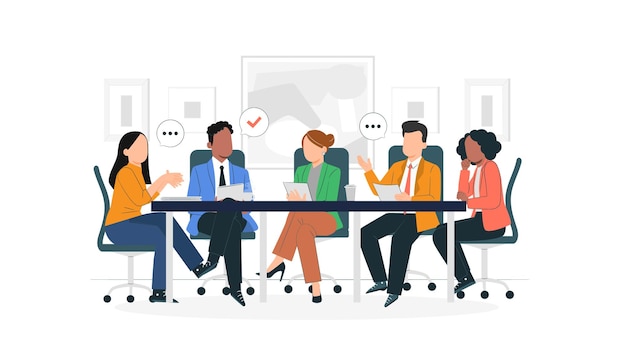 Discussion en groupe