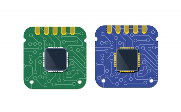 Vecteur dispositif de technologie électronique