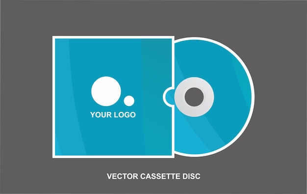 Un Disque Cd Avec Le Logo De Votre Logo.