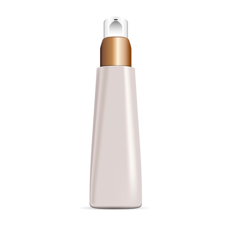Vecteur distributeur de crème bouteille de cosmétiques élite. emballage