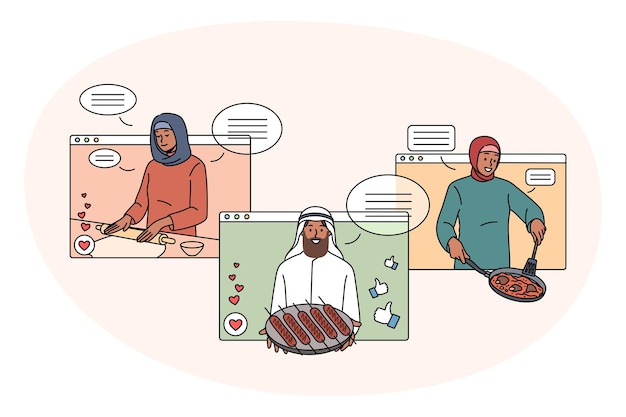 Divers Blogueurs Arabes Cuisinent Sur Le Web