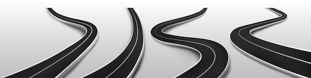 Diverses formes de collection de routes