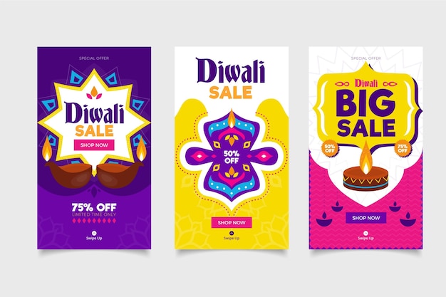 Diwali Sale Collection D'histoires Instagram