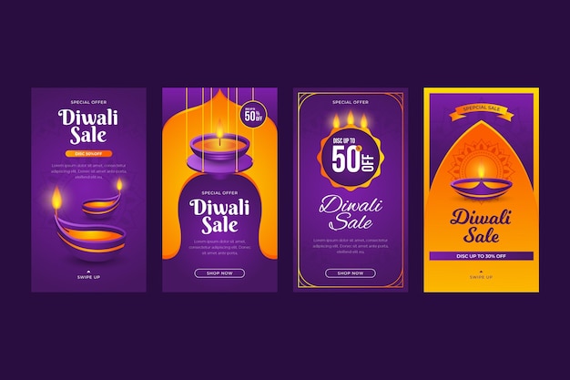 Diwali Sale Instagram Story Collection