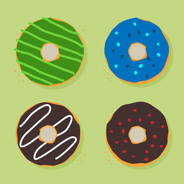 Vecteur donuts