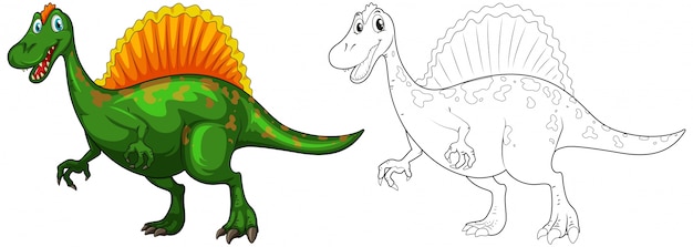 Doodle Animal Pour Dinosaure