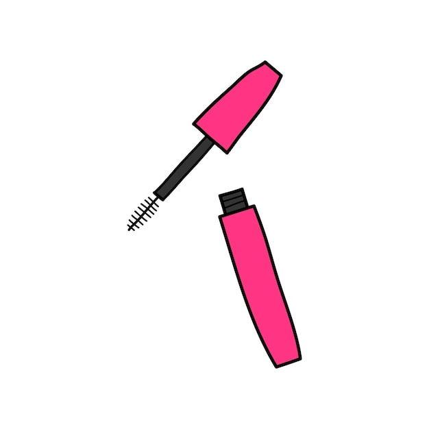 Doodle a ouvert le tube de mascara