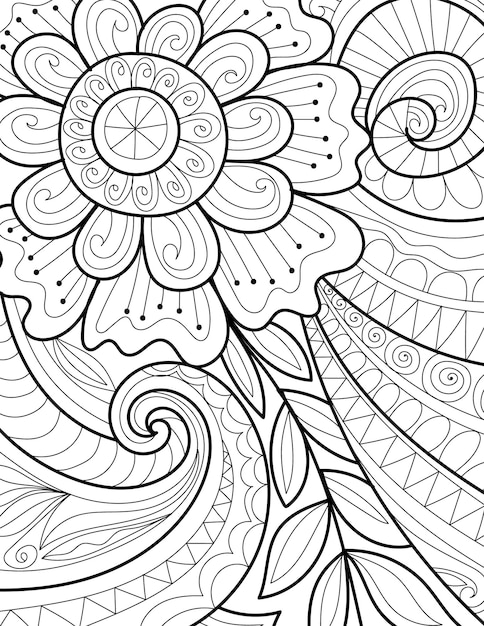 Vecteurs et illustrations de Coloriage adulte en téléchargement gratuit