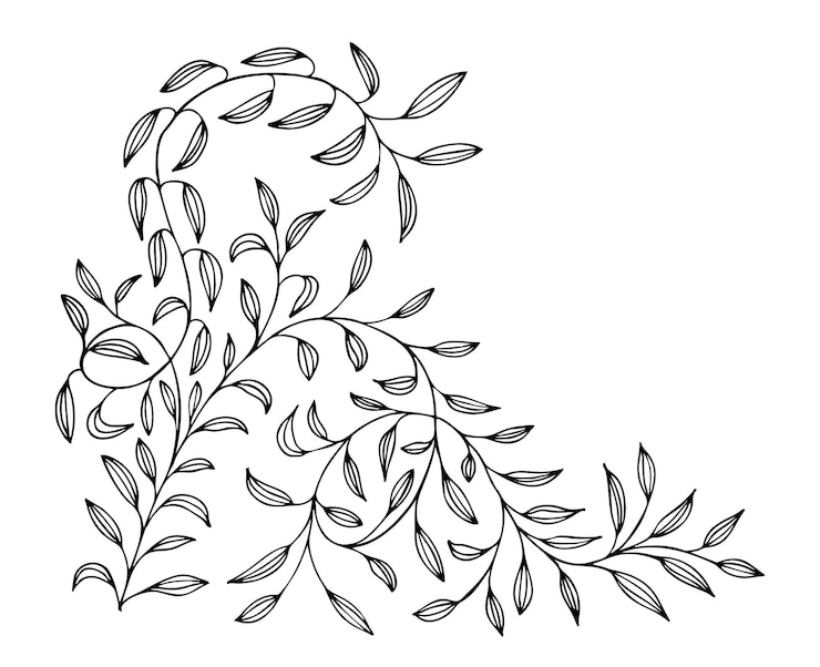 Vecteur doodles plants_1 (en anglais)