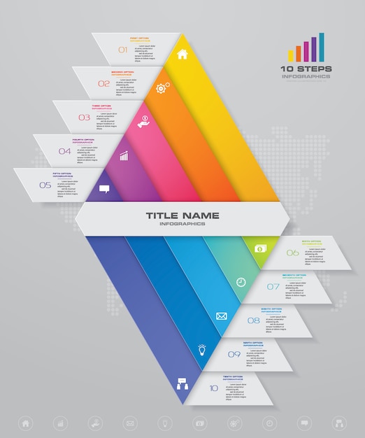 Double Pyramide Avec Espace Libre Pour Le Texte.