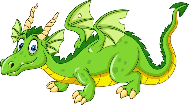 Dragon de dessin animé