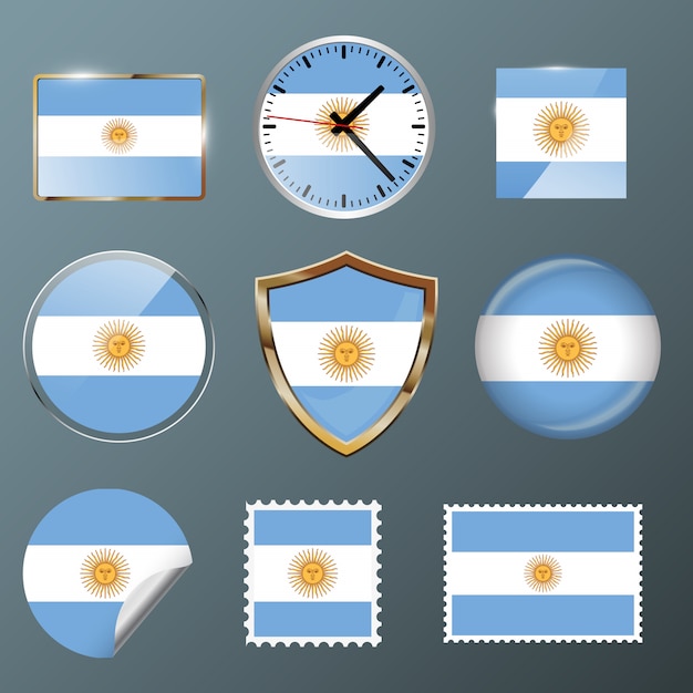 Drapeau de collection Argentine