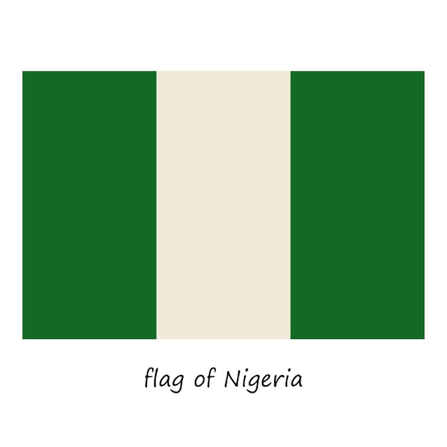 Drapeau Du Nigeria