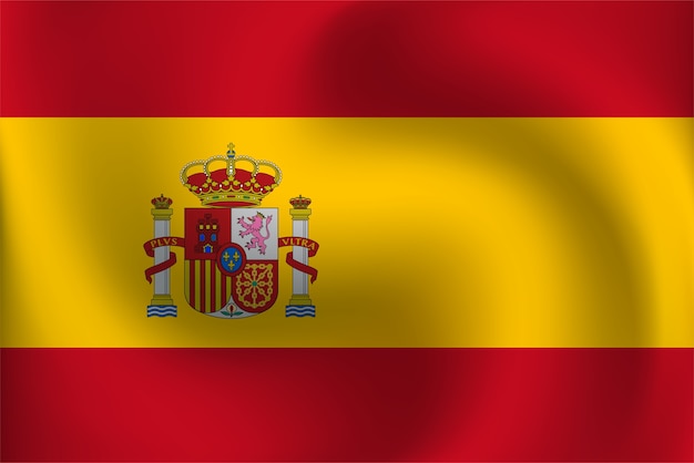 Drapeau de l&#39;Espagne