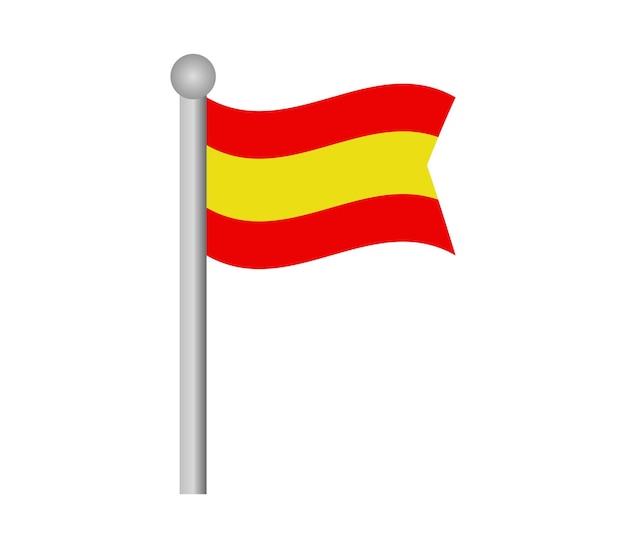 drapeau de l&#39;espagne