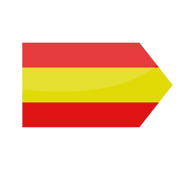 drapeau de l&#39;espagne