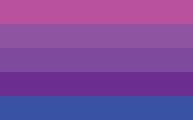Vecteur drapeau de fierté transgenre alternatif drapeau de fierté d'identité sexuelle