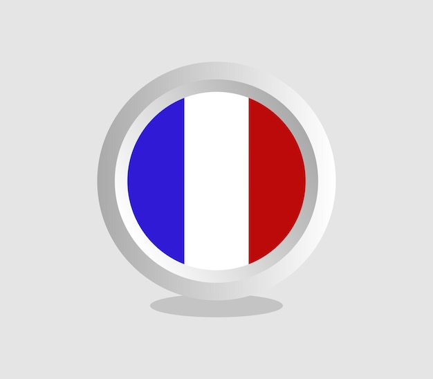 Vecteur drapeau de la france