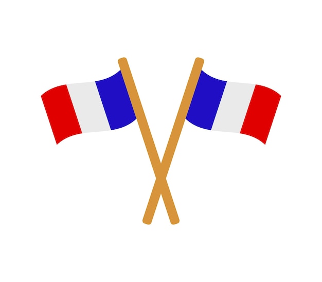 Vecteur drapeau de la france