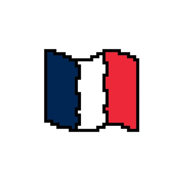 Le drapeau de la France