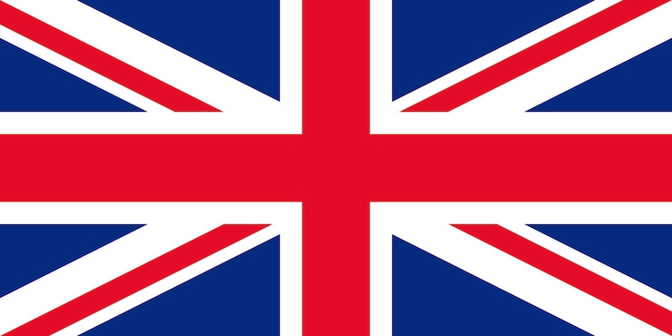 Vecteur drapeau de la grande-bretagne.