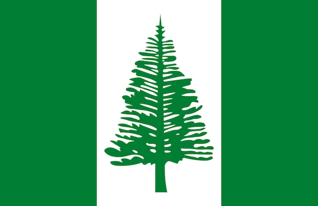 Drapeau de l'île Norfolk drapeau officiel du pays icône du drapeau du monde icône du drapeau international