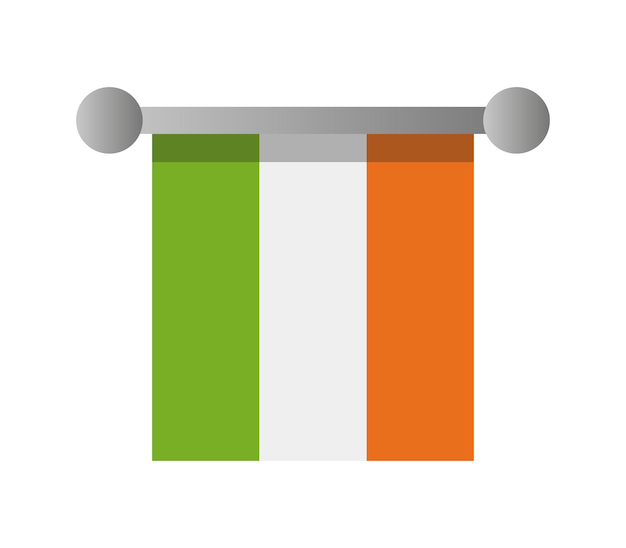 Drapeau de l&#39;Irlande