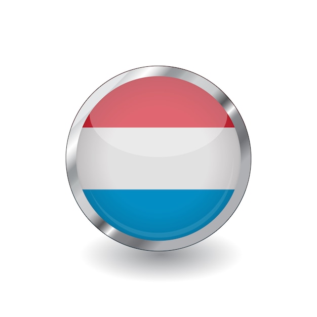 Vecteur drapeau luxembourg