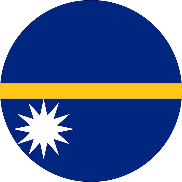 Le Drapeau National Du Monde Nauru