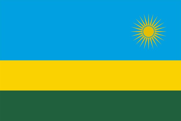 Le Drapeau National Du Monde Rwanda