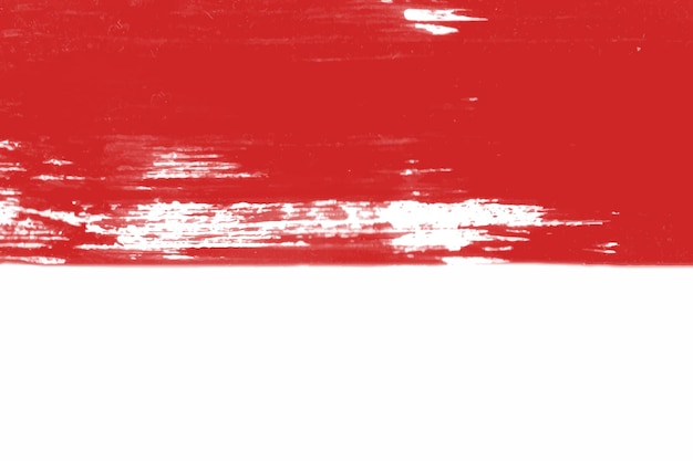 Drapeau rouge et blanc National Grunge Abstract Background