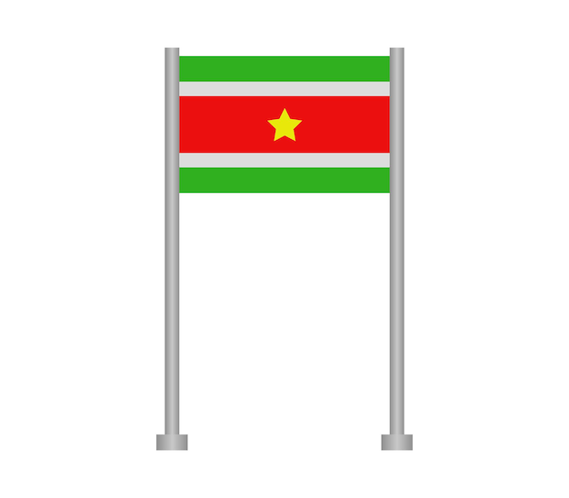 Drapeau Surinam