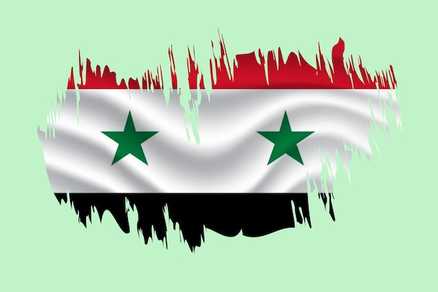 drapeau de la syrie