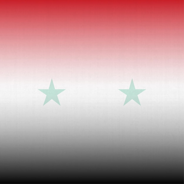 Vecteur drapeau de la syrie