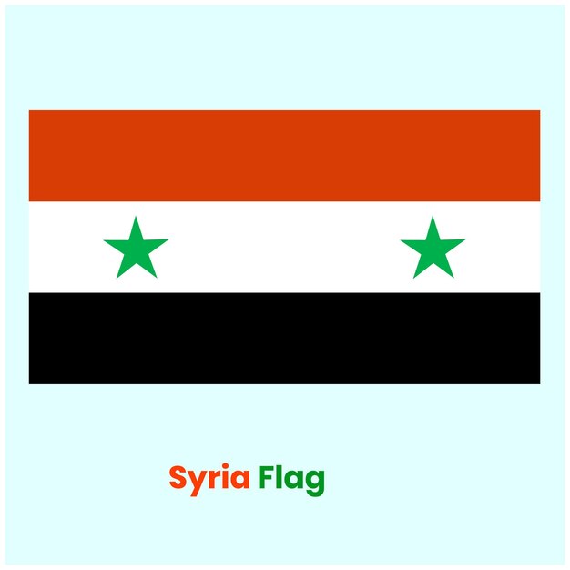 Le Drapeau Syrien