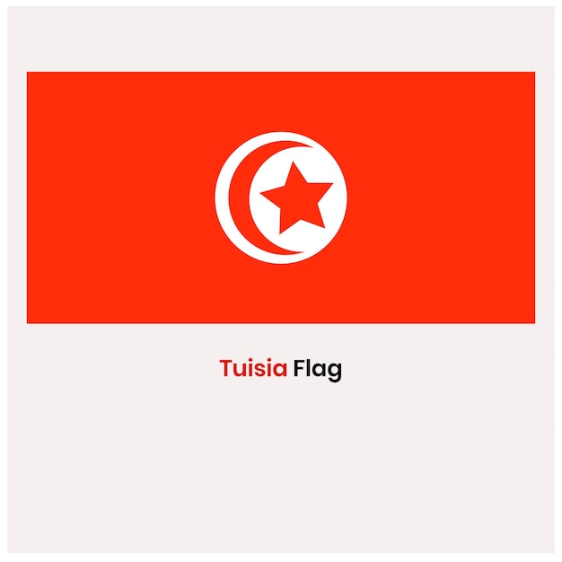 Le drapeau tunisien