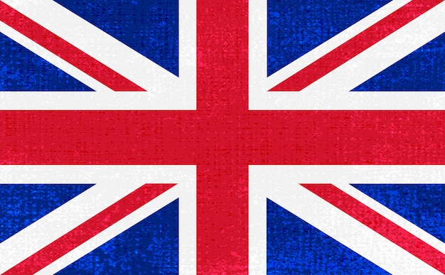 Drapeau Uk Grunge