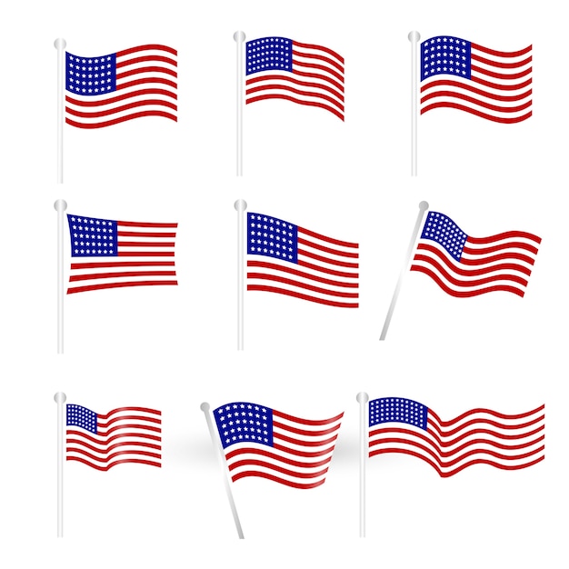 Drapeau Usa