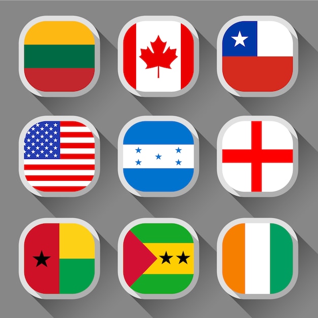 Drapeaux du monde