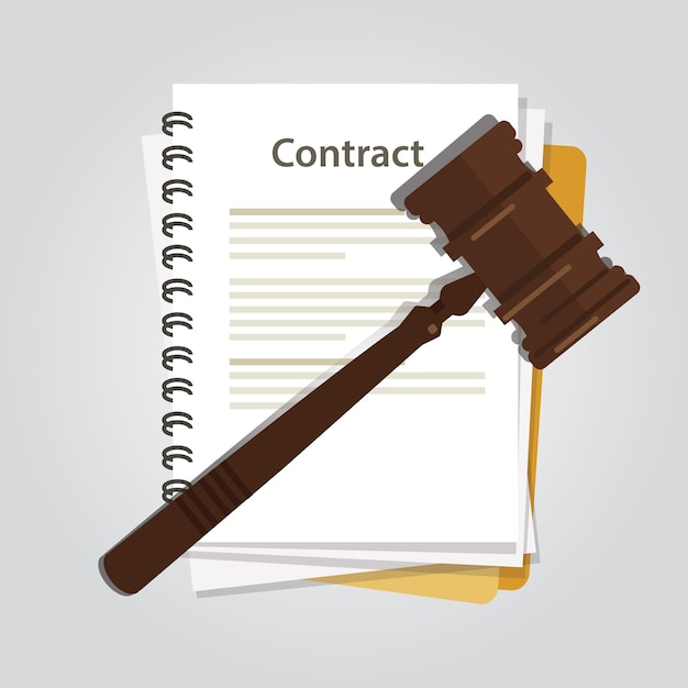 Le droit des contrats, la notion de réglementation juridique, le système judiciaire, les accords commerciaux, les poursuites.
