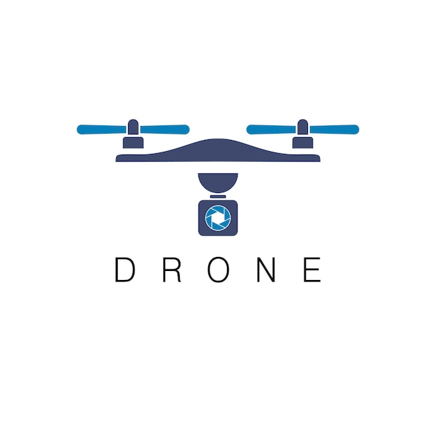 Drone Logo Photographie Aérienne Symbole